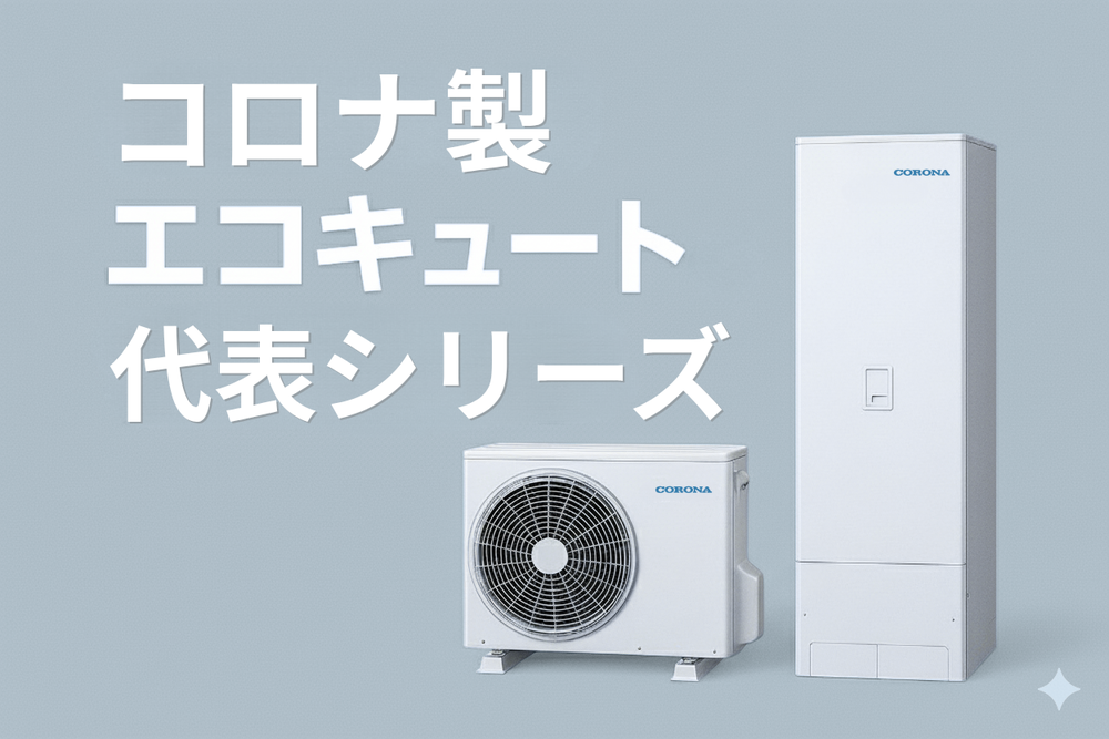 コロナ製エコキュートを徹底解説！Pシリーズの価格やエラーコード 