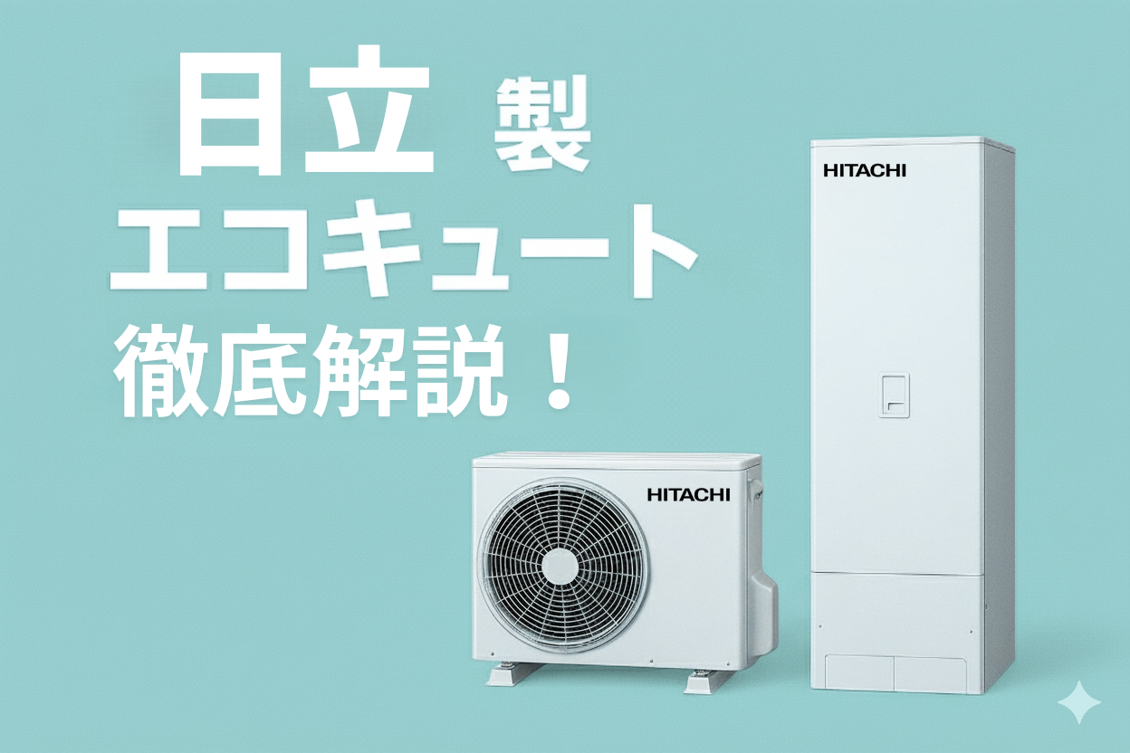 日立製エコキュートを徹底解説！［水道直圧給湯］シリーズの価格や 